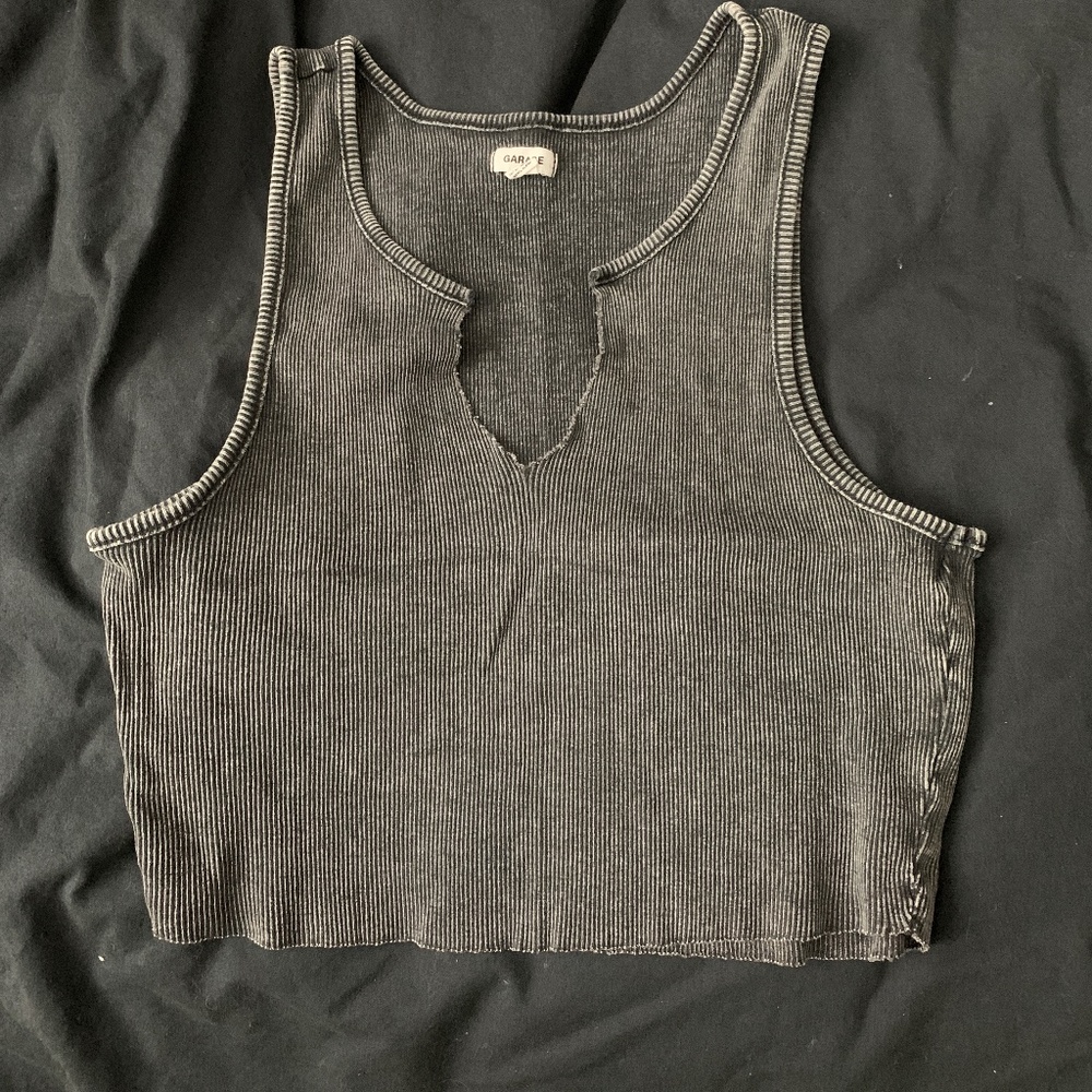 Garage crop top